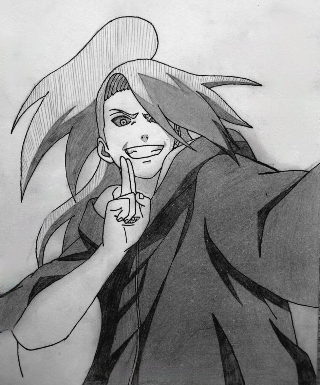 秽土迪达拉手绘