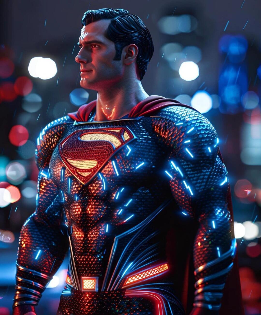 当超人穿上不同战衣