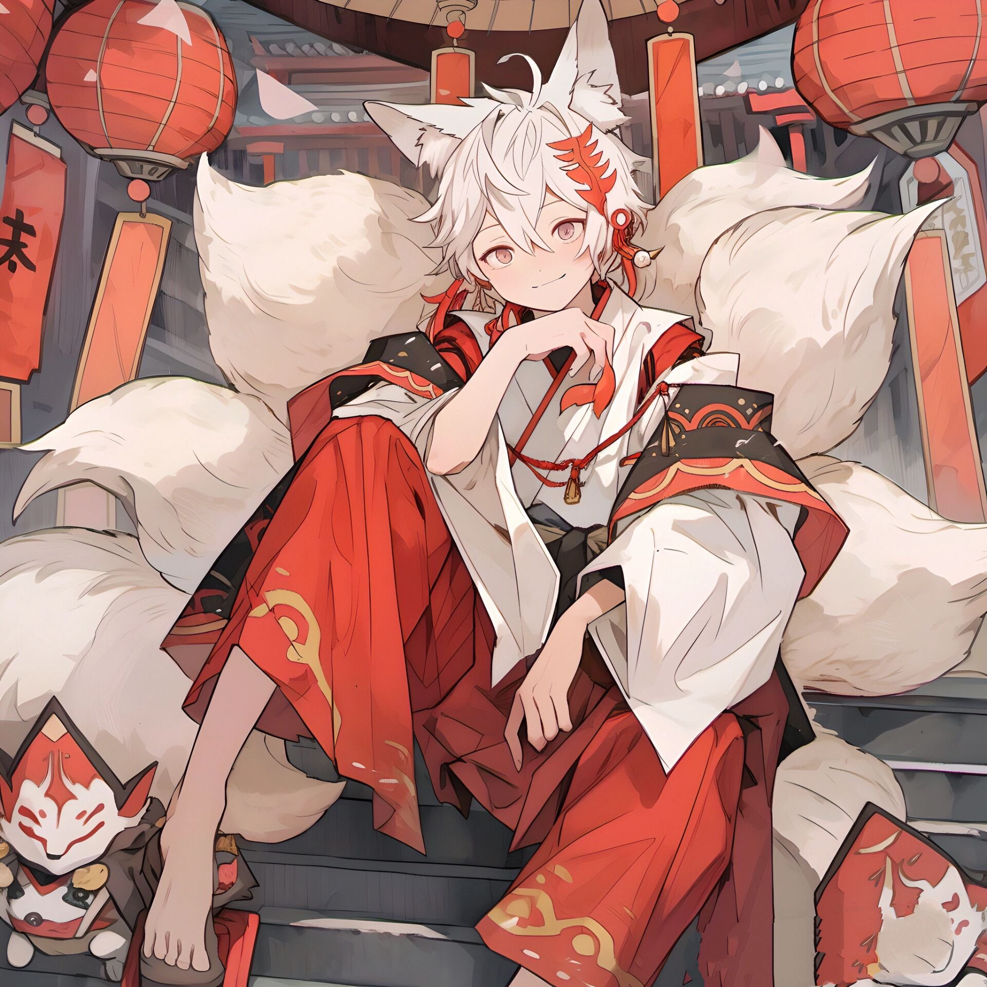 九尾狐之狐殿下! ▏男生头像