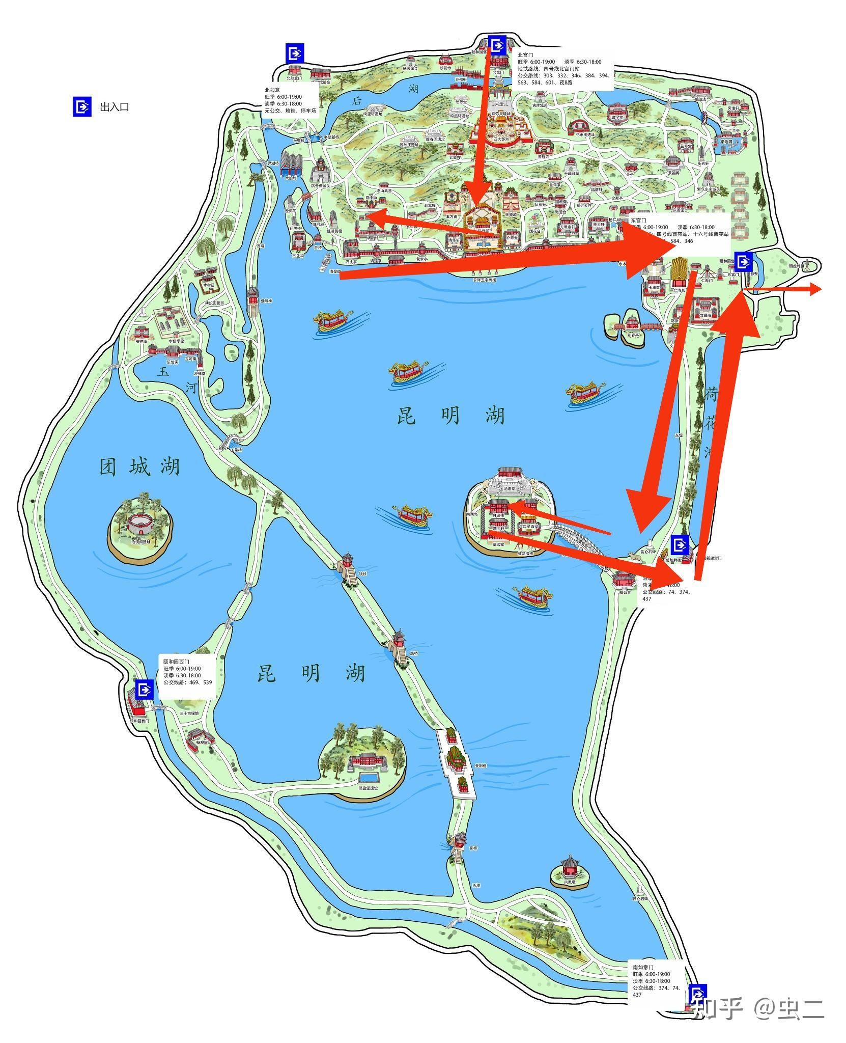 北京颐和园门票含不含园中园的区别是啥