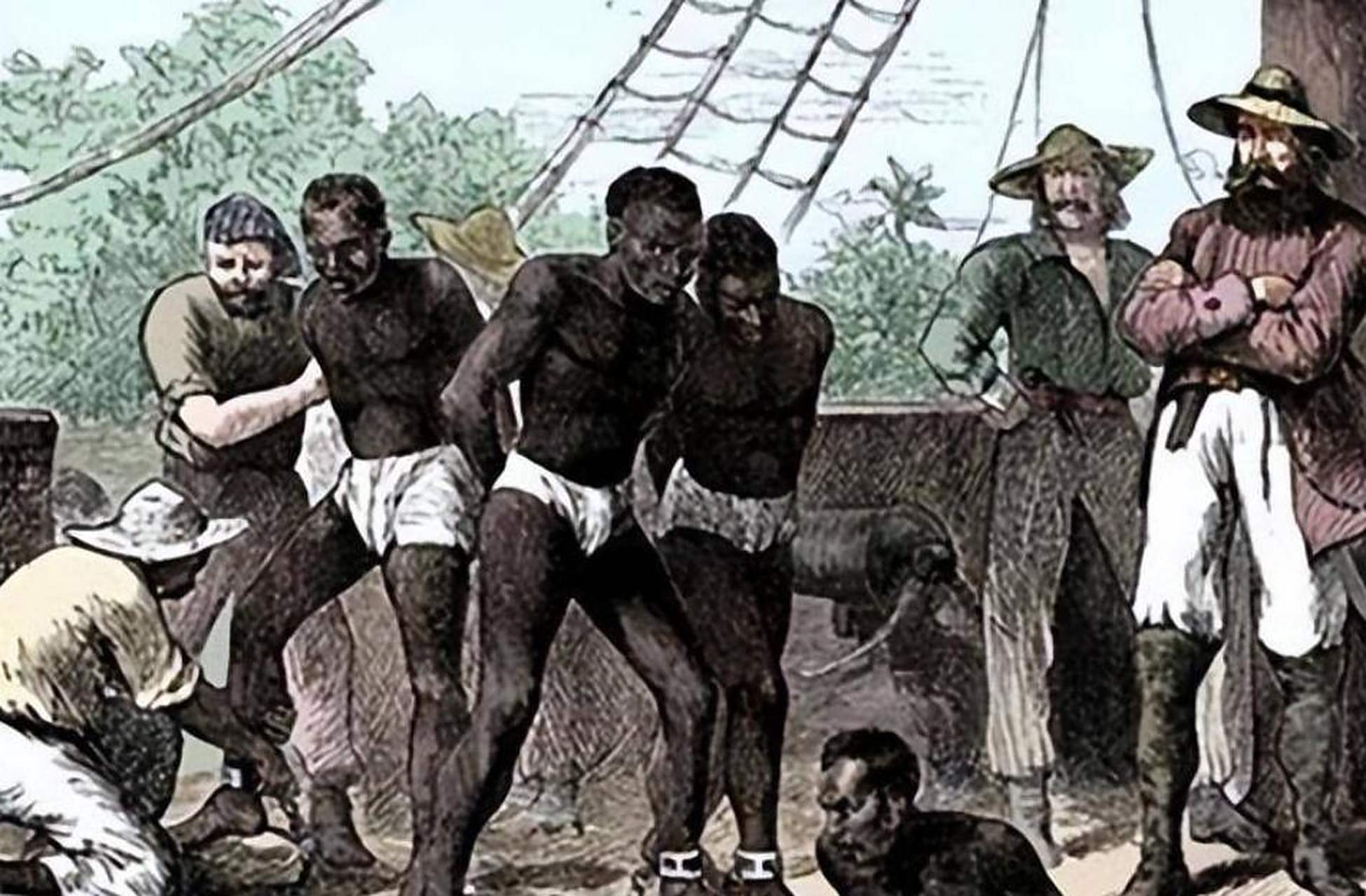 "奴隶制度下,震惊世界的黑奴运输"——约在18世纪初,欧洲的奴隶奴隶