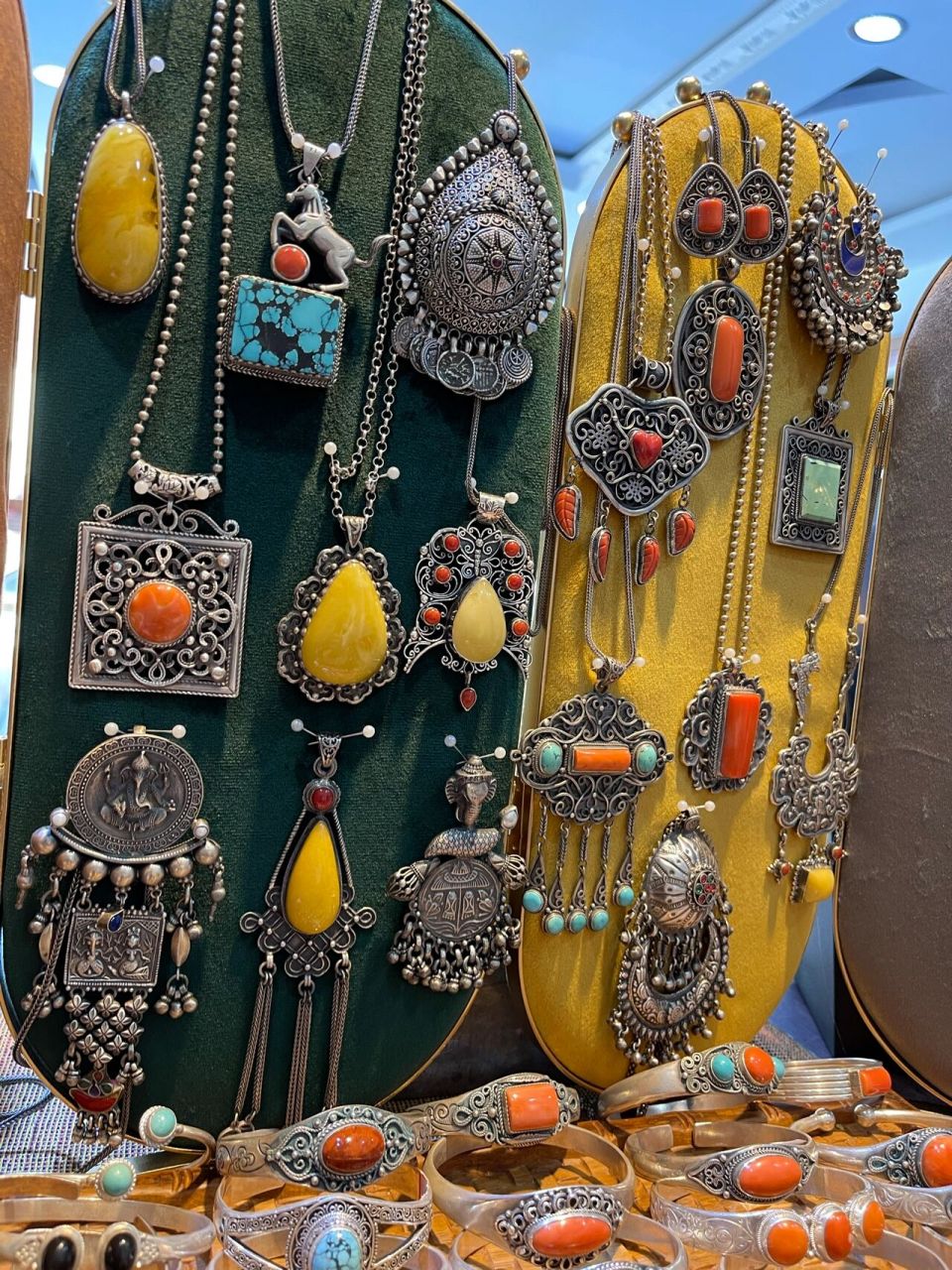 蒙古风蒙古元素首饰 虽然纯手工又耗时耗力 没有模具压制那么简单