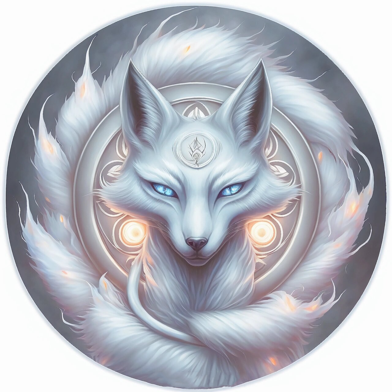 上古吉祥异兽:小灵狐头像