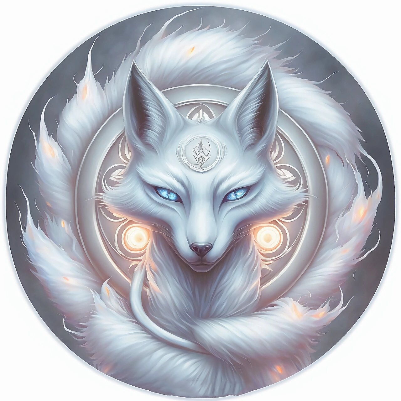 上古吉祥异兽:小灵狐头像