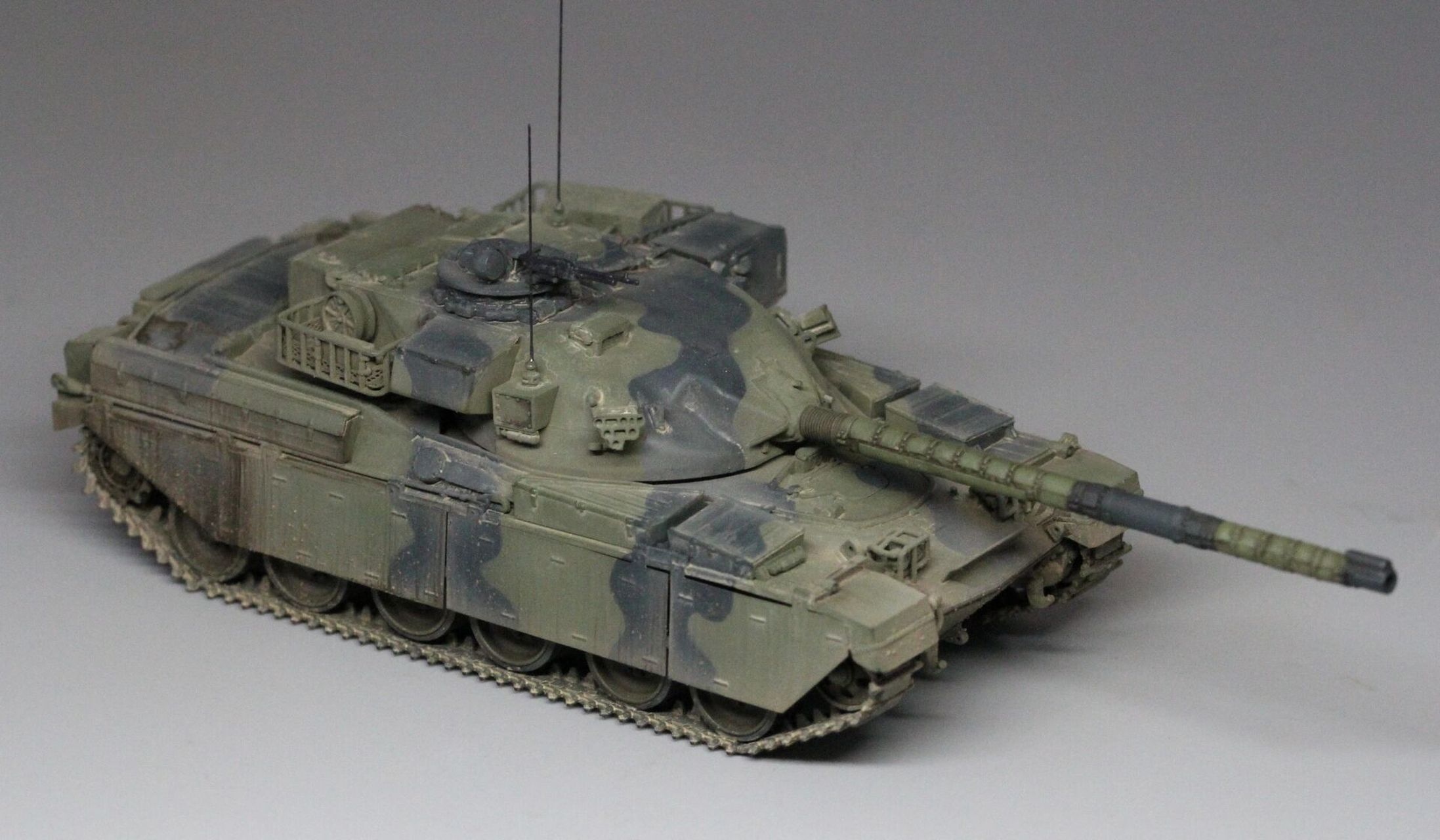 1/72英国酋长mk.5主战坦克 本次制作的是英国酋长mk.