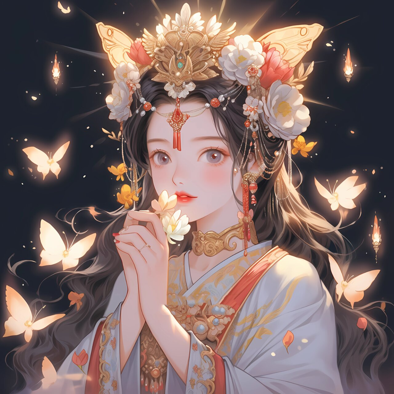 祈愿少女头像图片