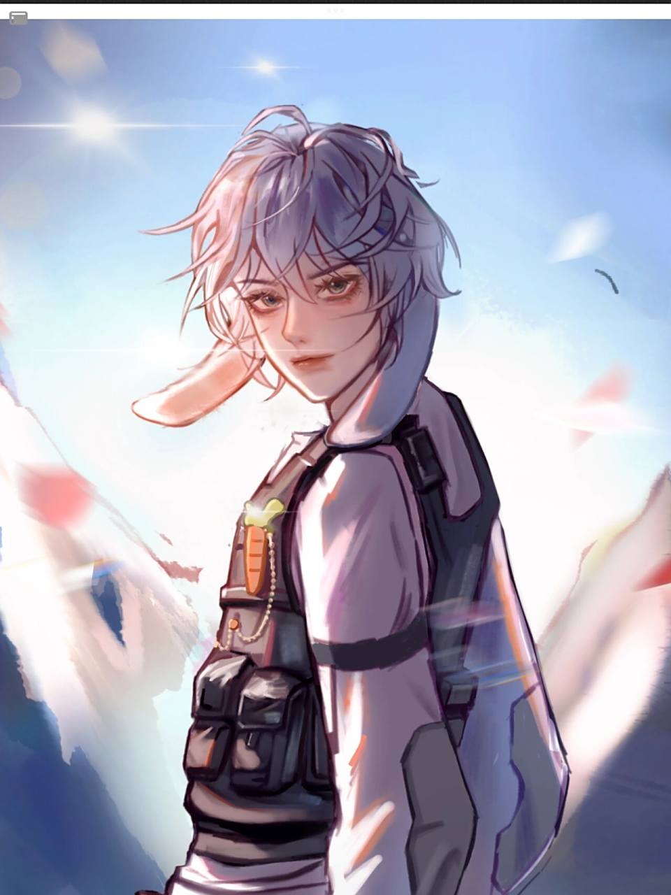 《垂耳执事》·言逸 (一百粉抽福利咯) 原文:高海拔区域清澈的眼阳光