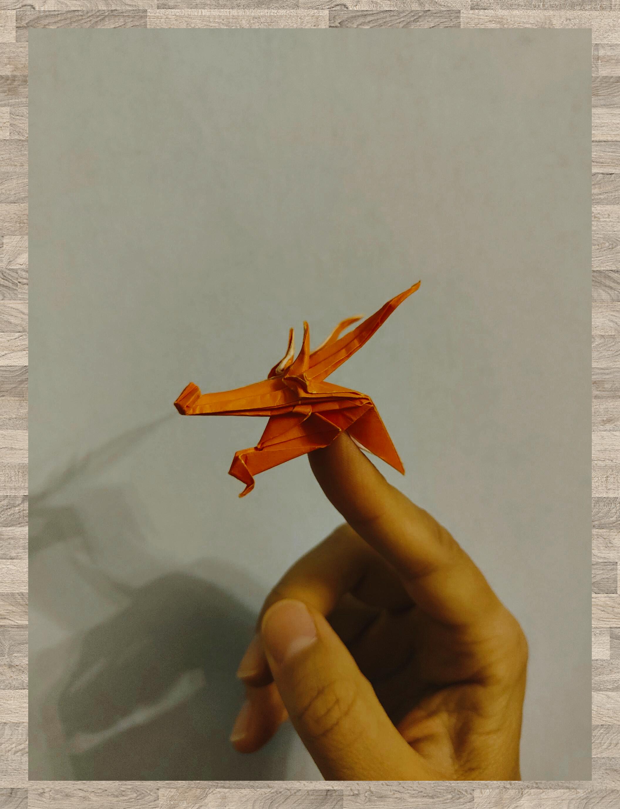 折纸艺术: 打造龙头造型