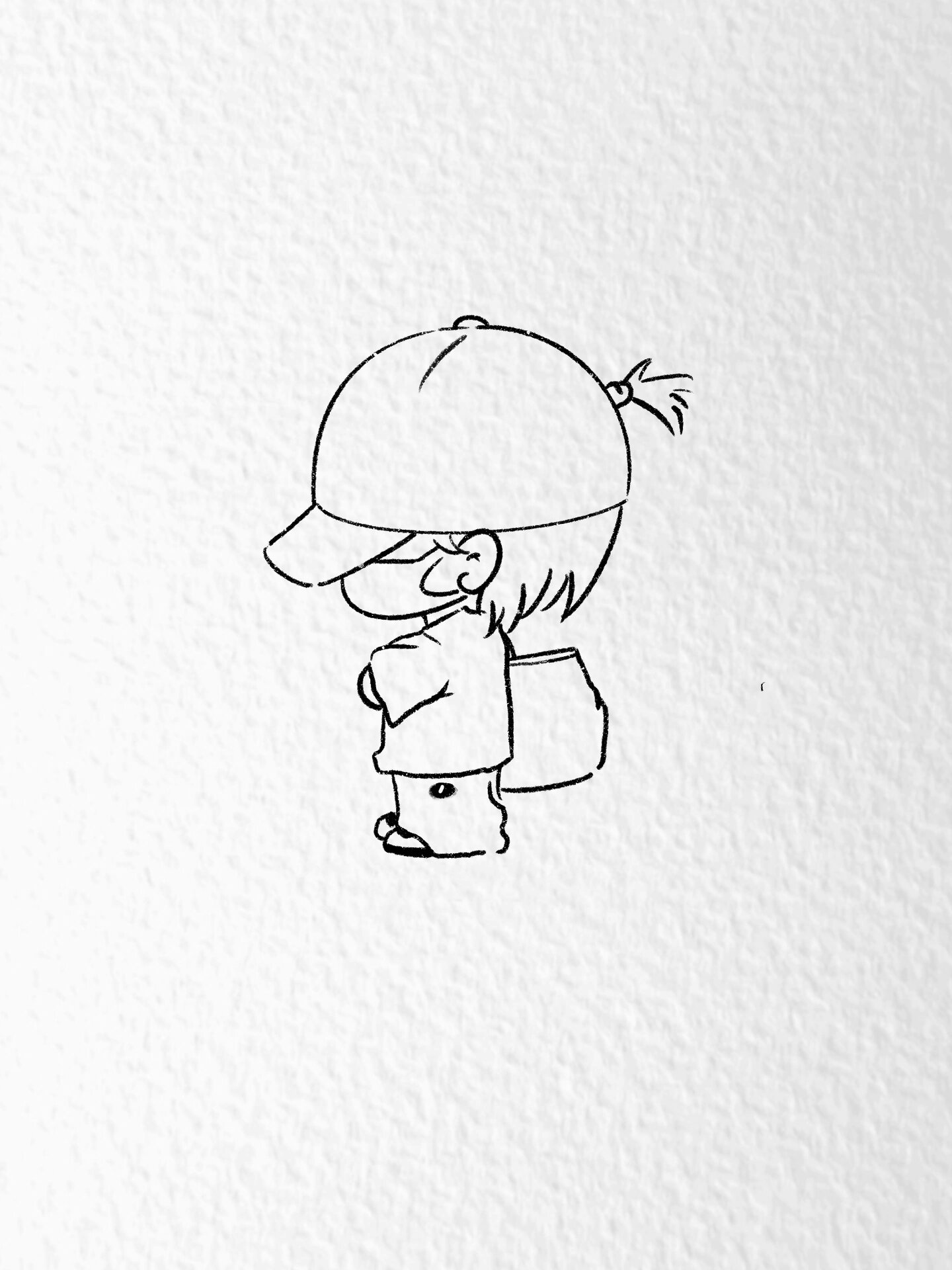 被这个面壁思过可爱到