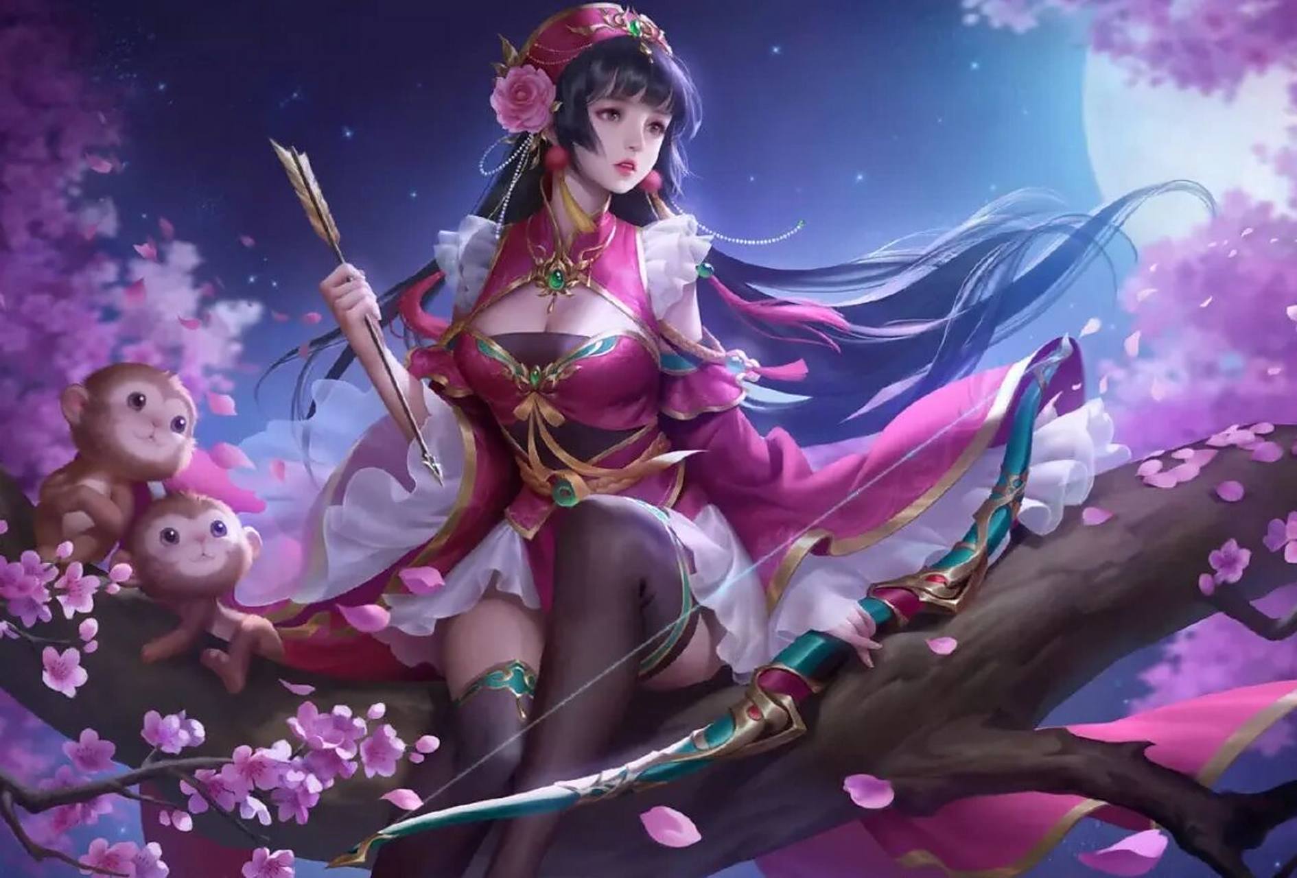 插画|动漫美女-三国杀