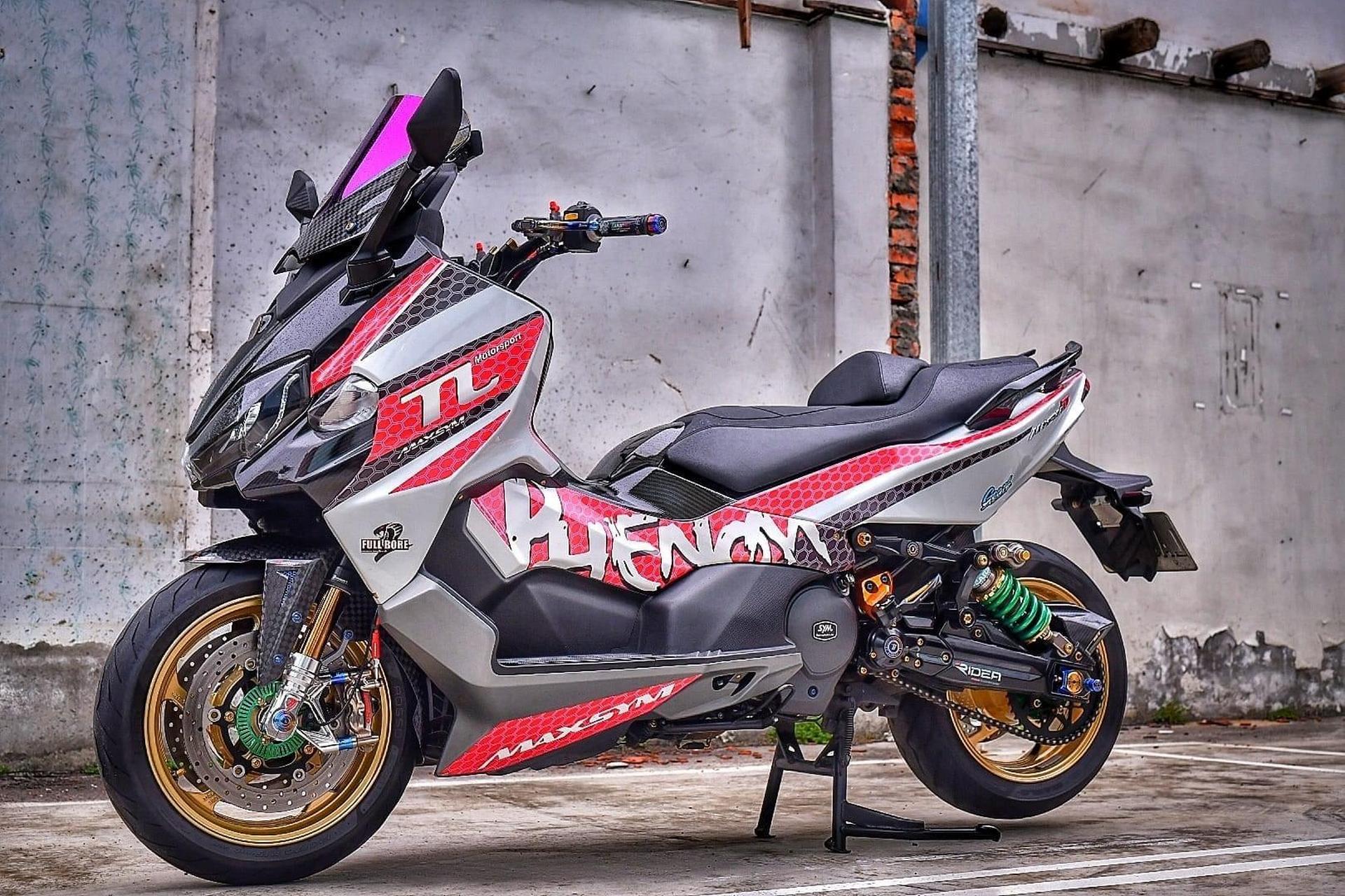 三阳 tl500改装案例分享.来自巴风特的压迫感