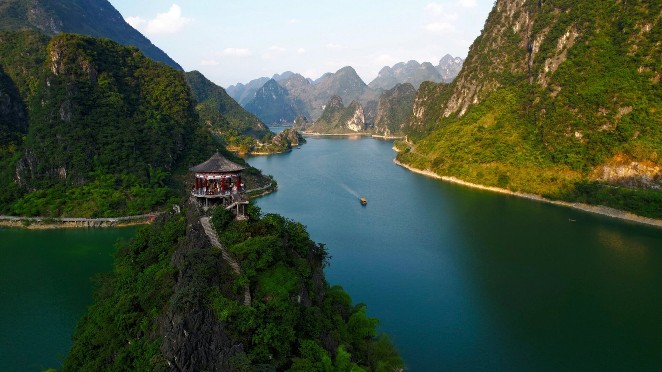 那坡县风景区图片