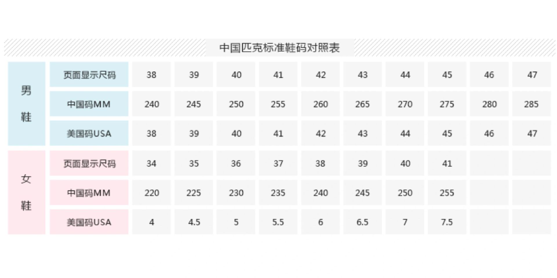 匹克要买偏大还是偏小