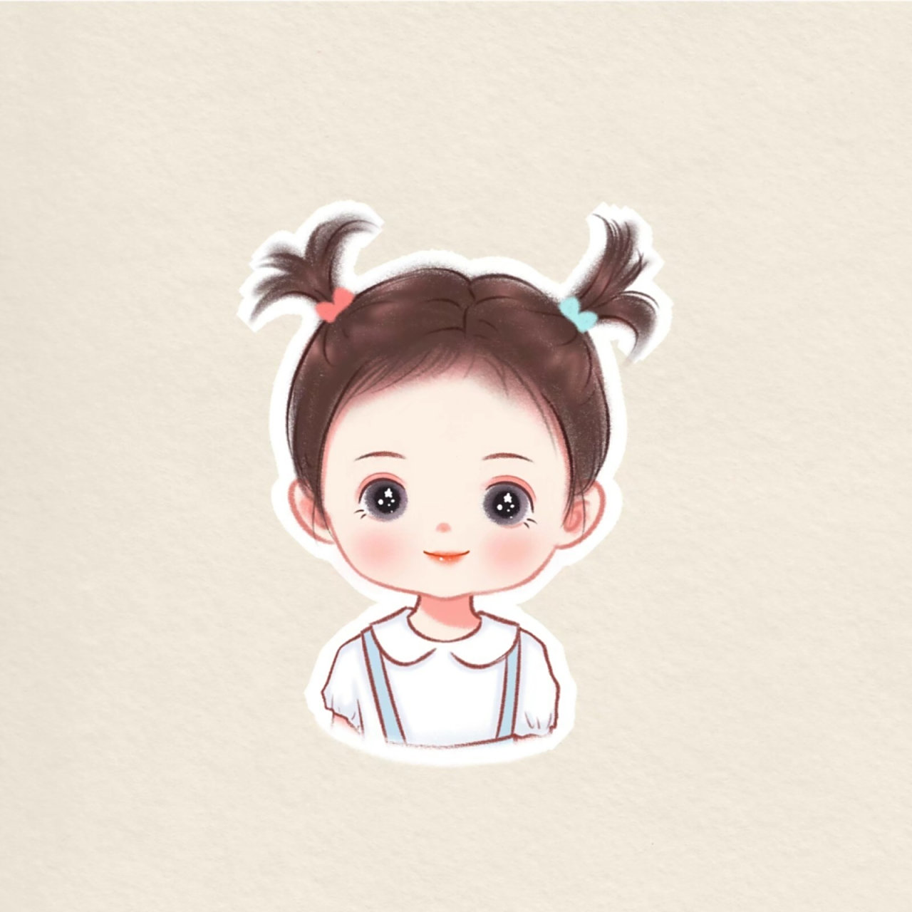 超可爱的手绘卡通萌娃头像宝宝头像 96超可爱的手绘卡通萌娃头像