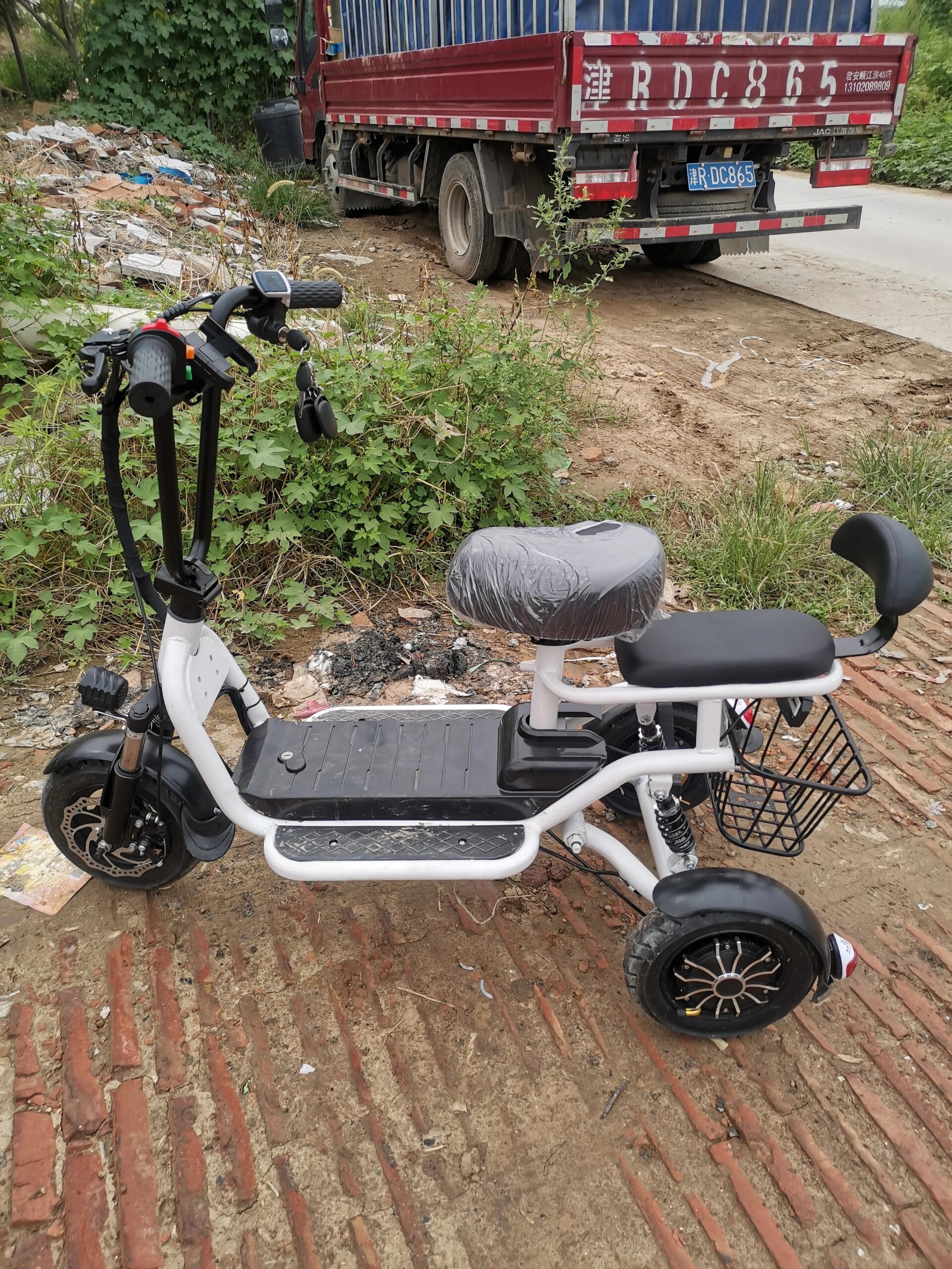 电动三轮车折叠电动车三轮车小型电动三轮车 有没有喜欢这种小型电