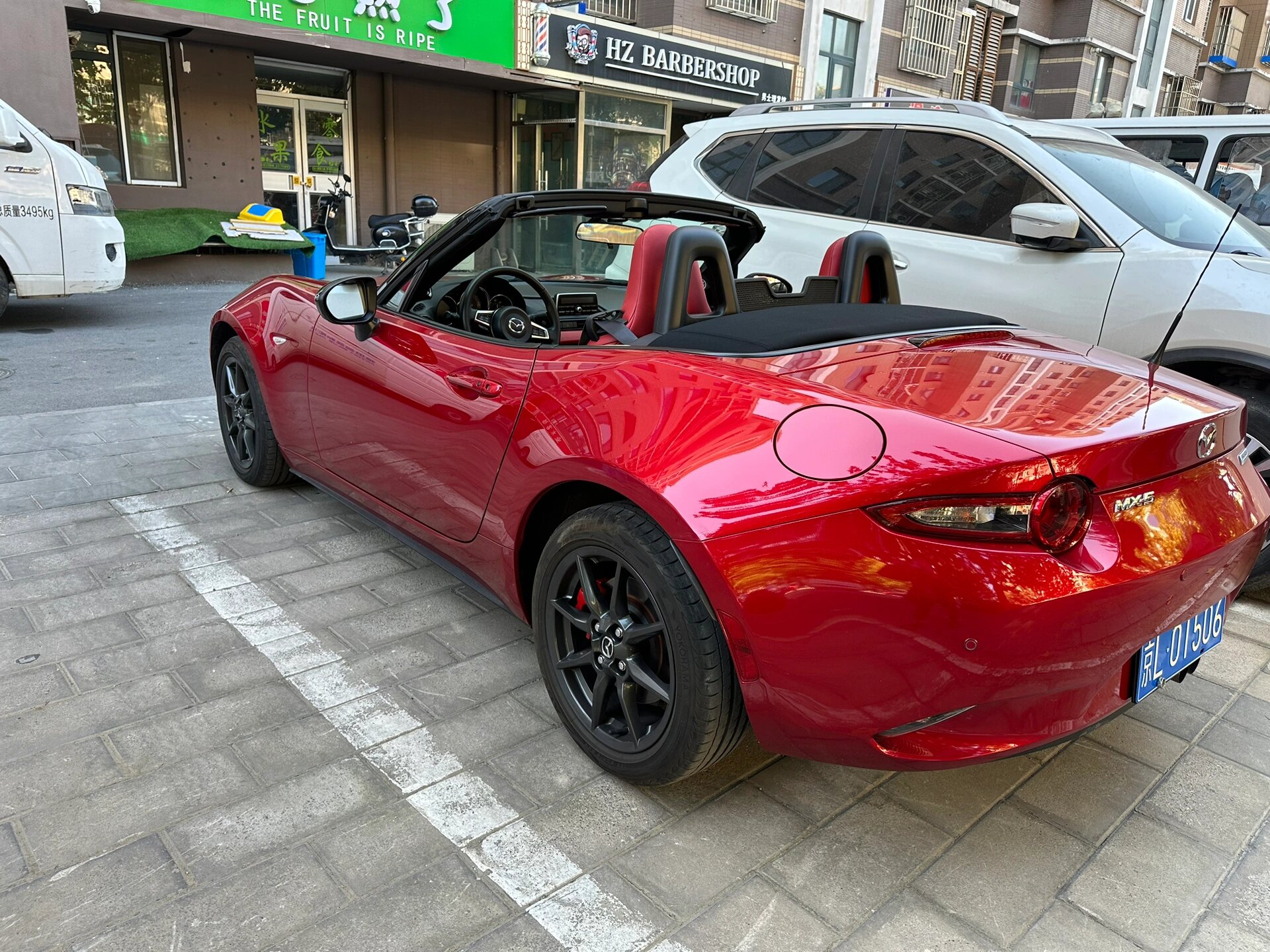 马自达mx-5 16年软顶敞篷两万多公里