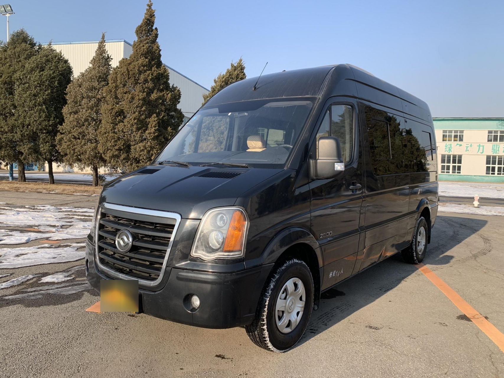 2014年黄海14座 中型客车 特警单位一手车才跑3万多公里 柴油2.