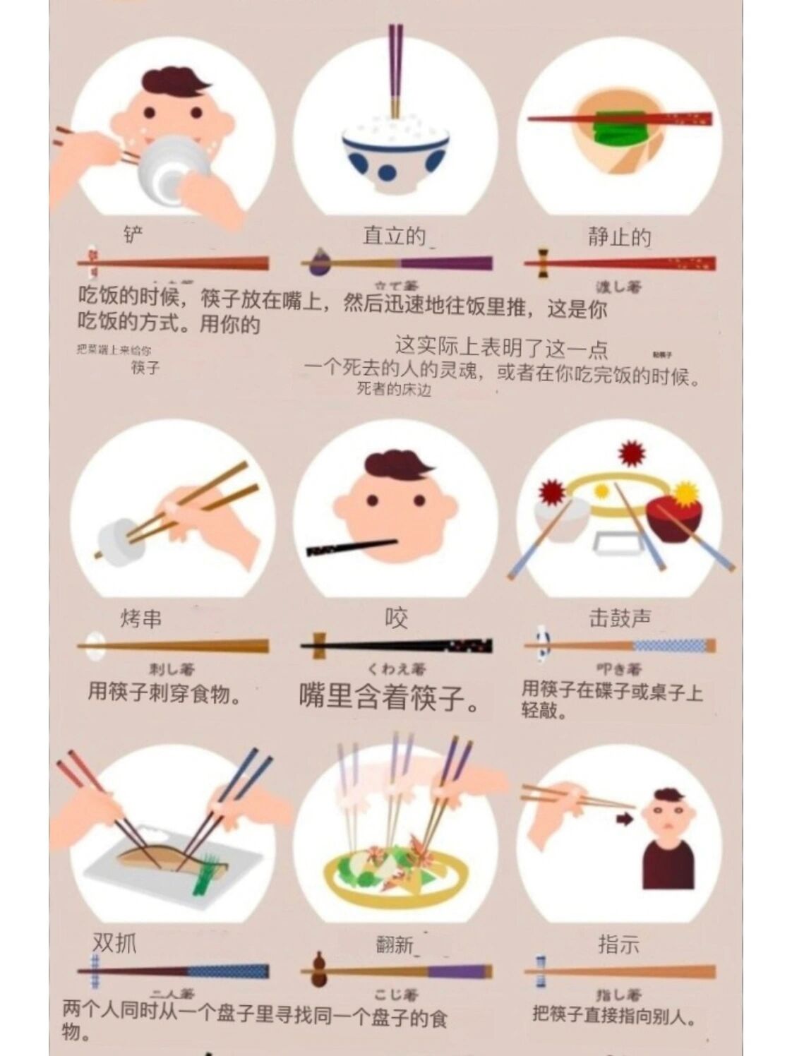 传统筷子的禁忌,是否曾经听长辈们提起过呢?