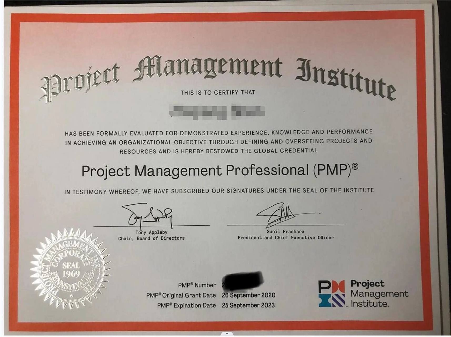 湖南中创教育|pmp证书是由哪里颁发的?