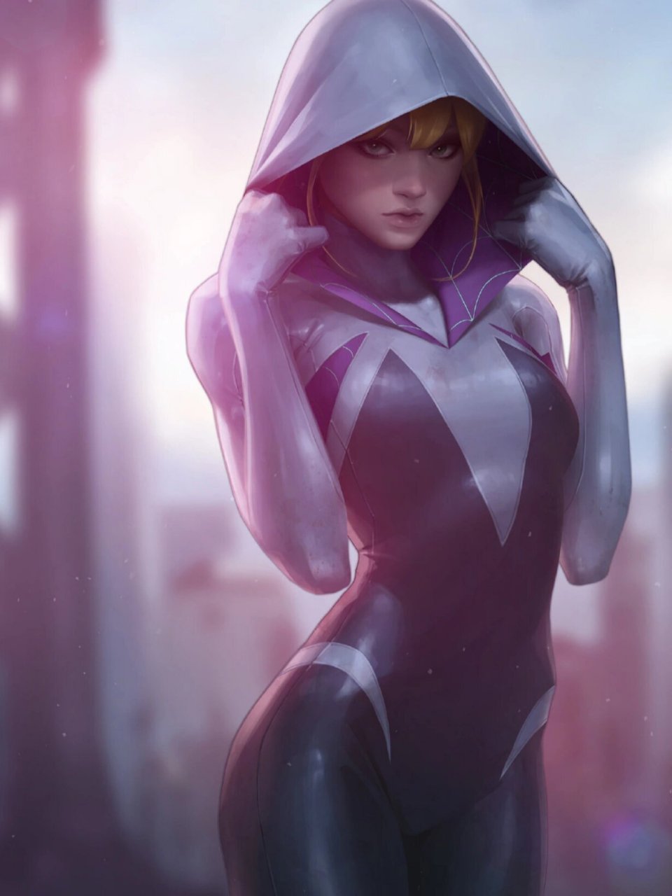 蜘蛛女侠格温,每一张都超爱 jeehyung lee 蜘蛛女侠格温,每张都绝美,