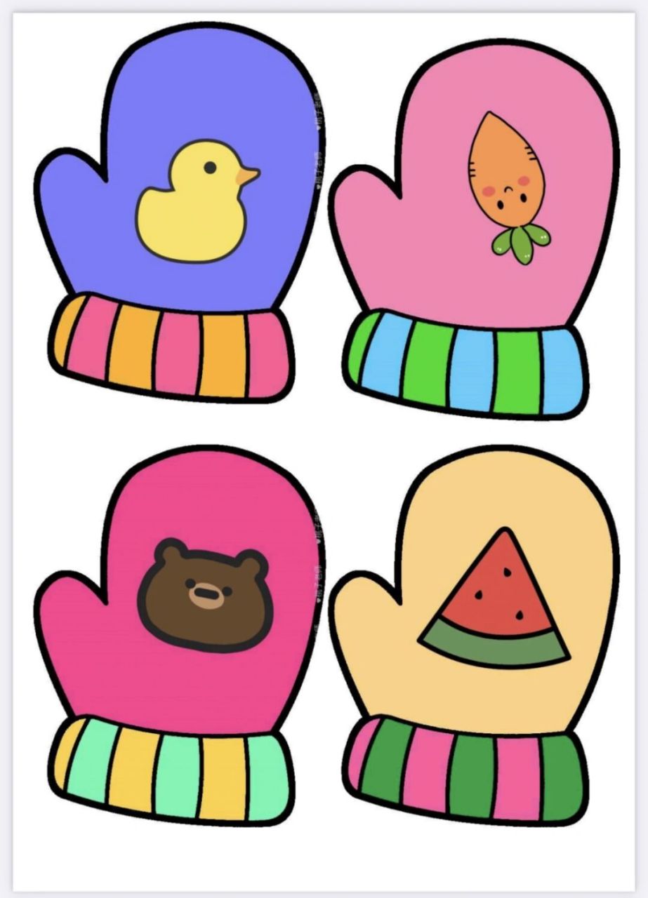 幼儿园益智区·手套02配对73