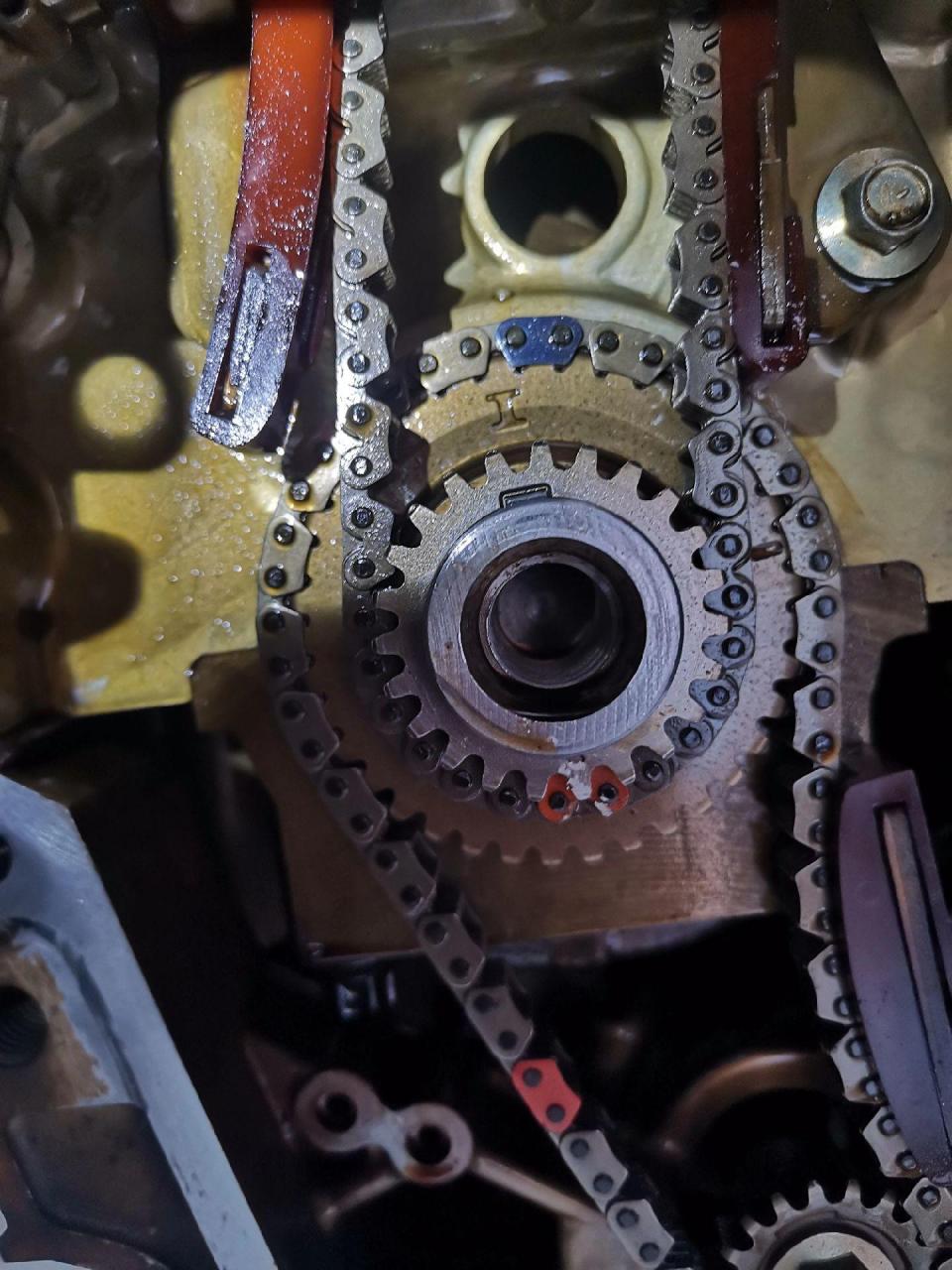 日产轩逸08年hr20发动机正时分享!