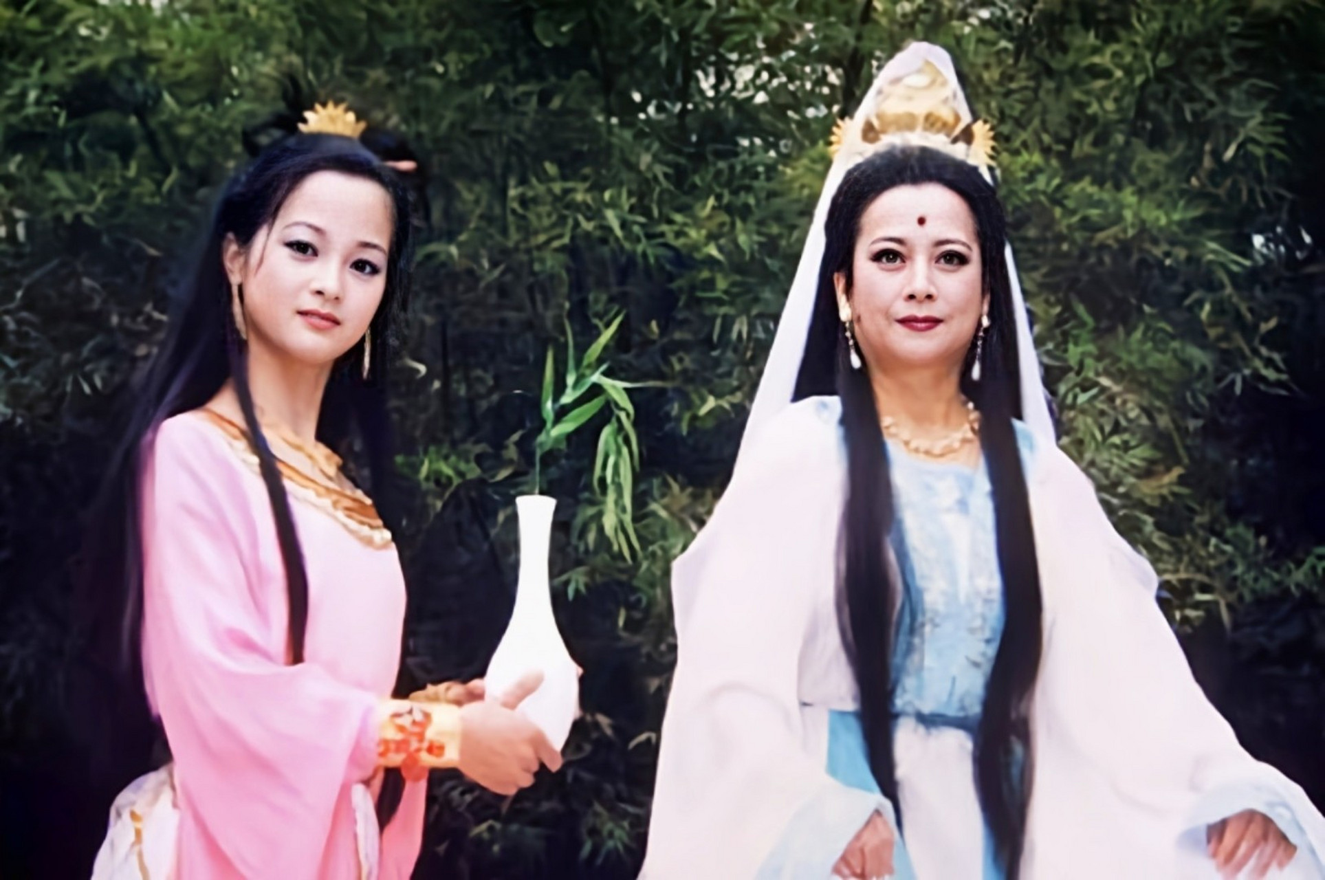 善财龙女(净瓶龙女)扮演者裘丹莉 《西游记续集》中善财龙女的扮演者