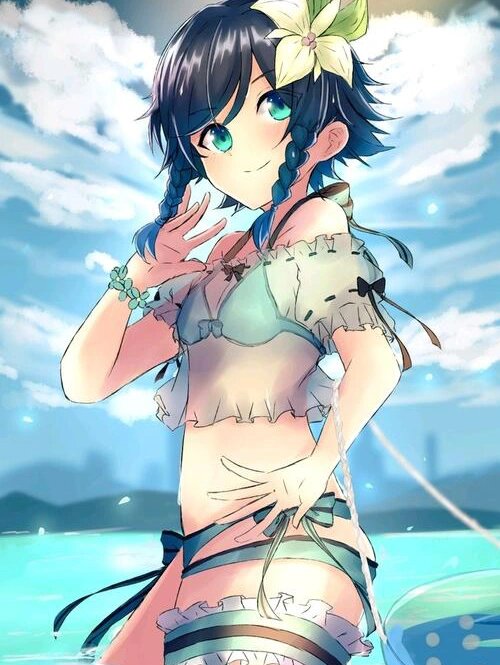 温迪泳装(原神10)