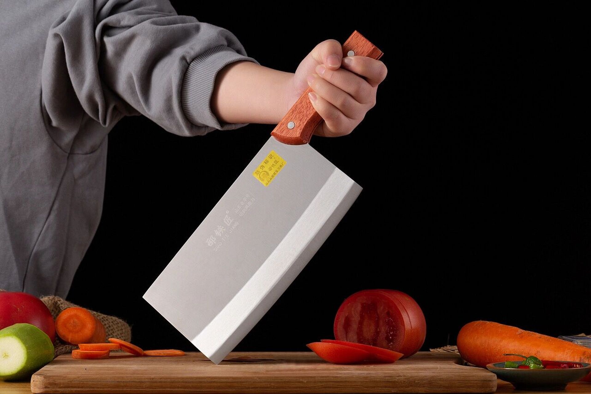 高密菜刀拍摄 没想到家乡的产品还挺好