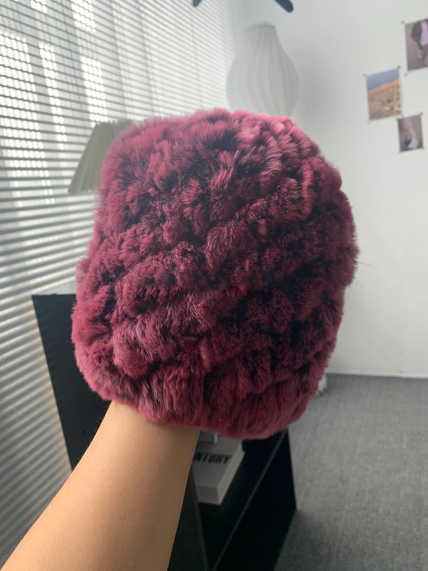 海宁皮革城 送妈妈送婆婆獭兔毛帽子 这么有质感的皮草帽子9050就能