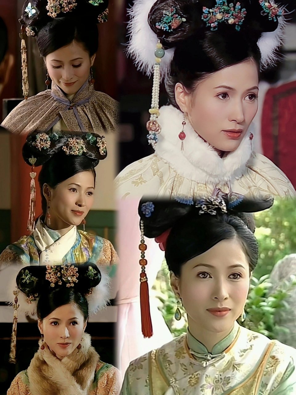 2004年《金枝欲孽》福雅(福贵人) 6套造型