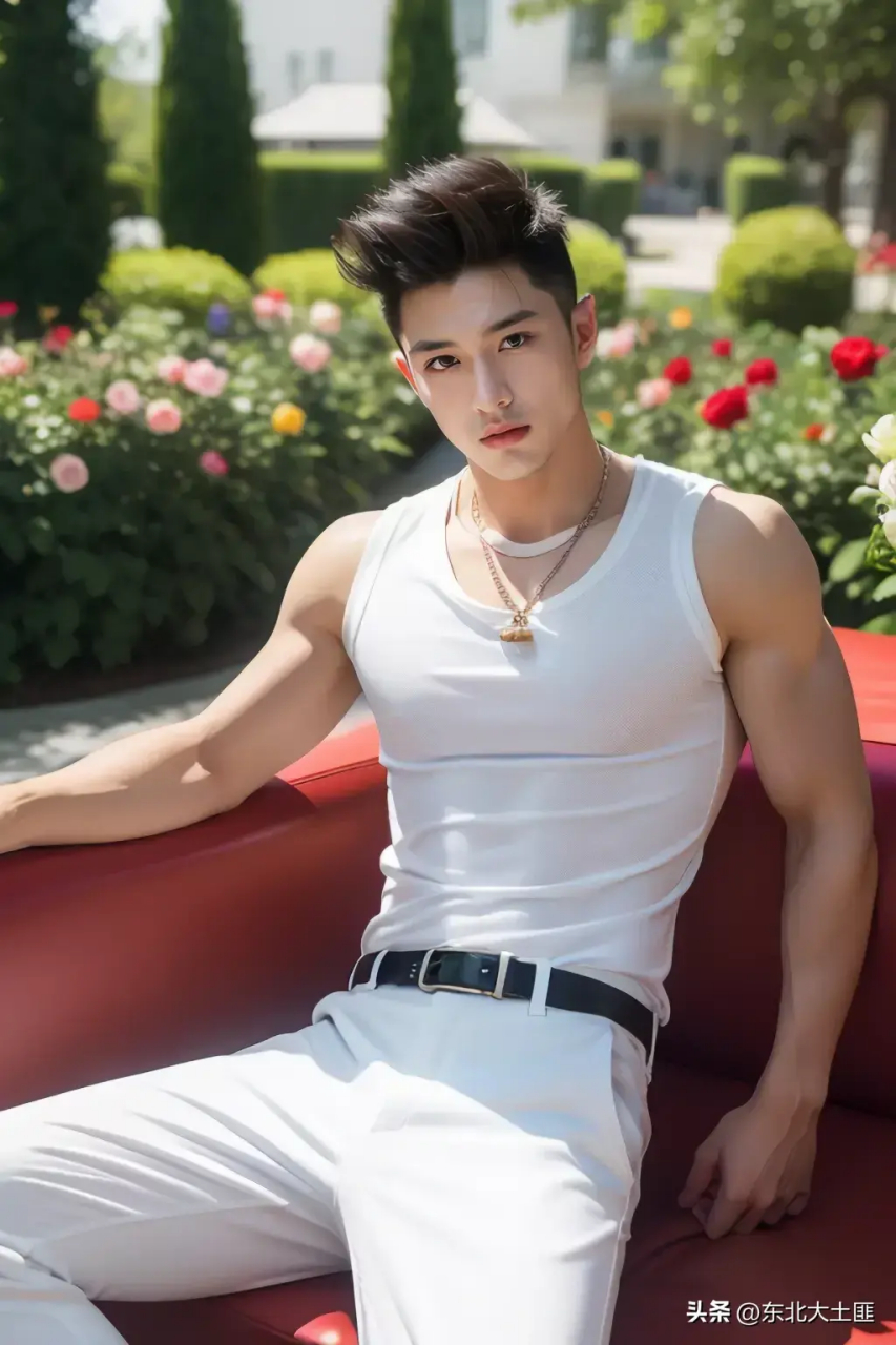 帅气阳光,型男魅力.