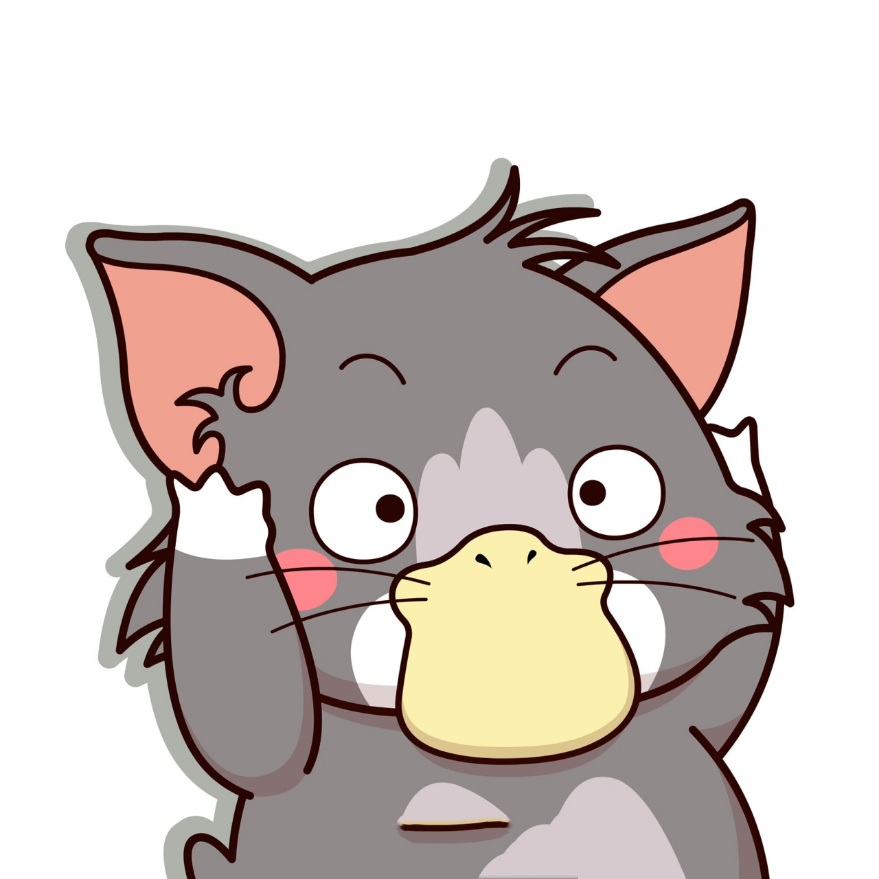 可达鸭系列头像第五弹 多个朋友多条路,多个宝贝多个家