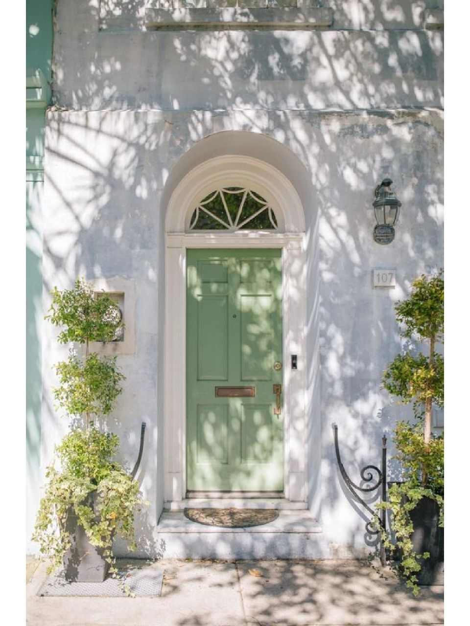 法式小清新花园入户门