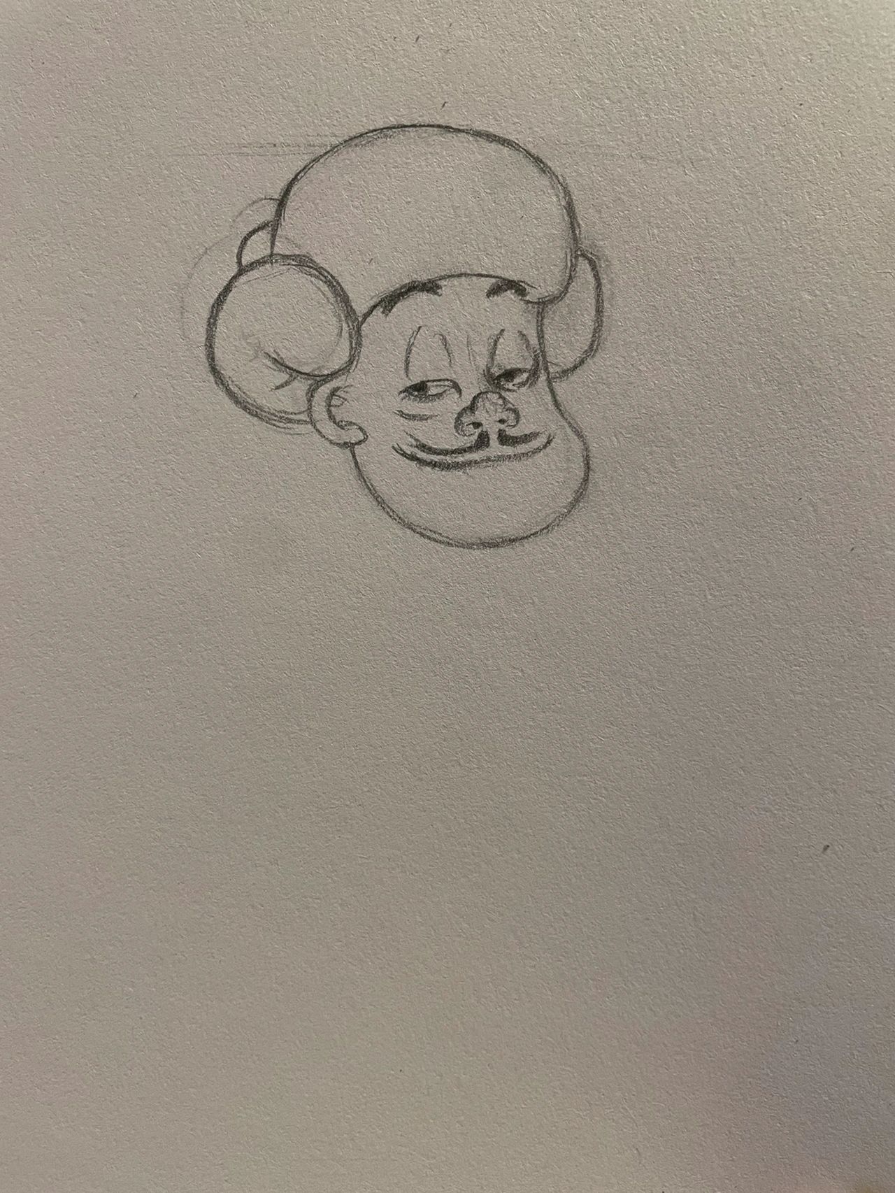 光头强简笔画步骤