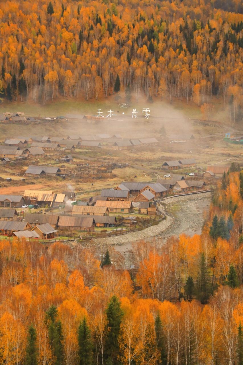 新疆禾木怎么玩717515晨雾超全拍摄攻略6015 99拍摄地点