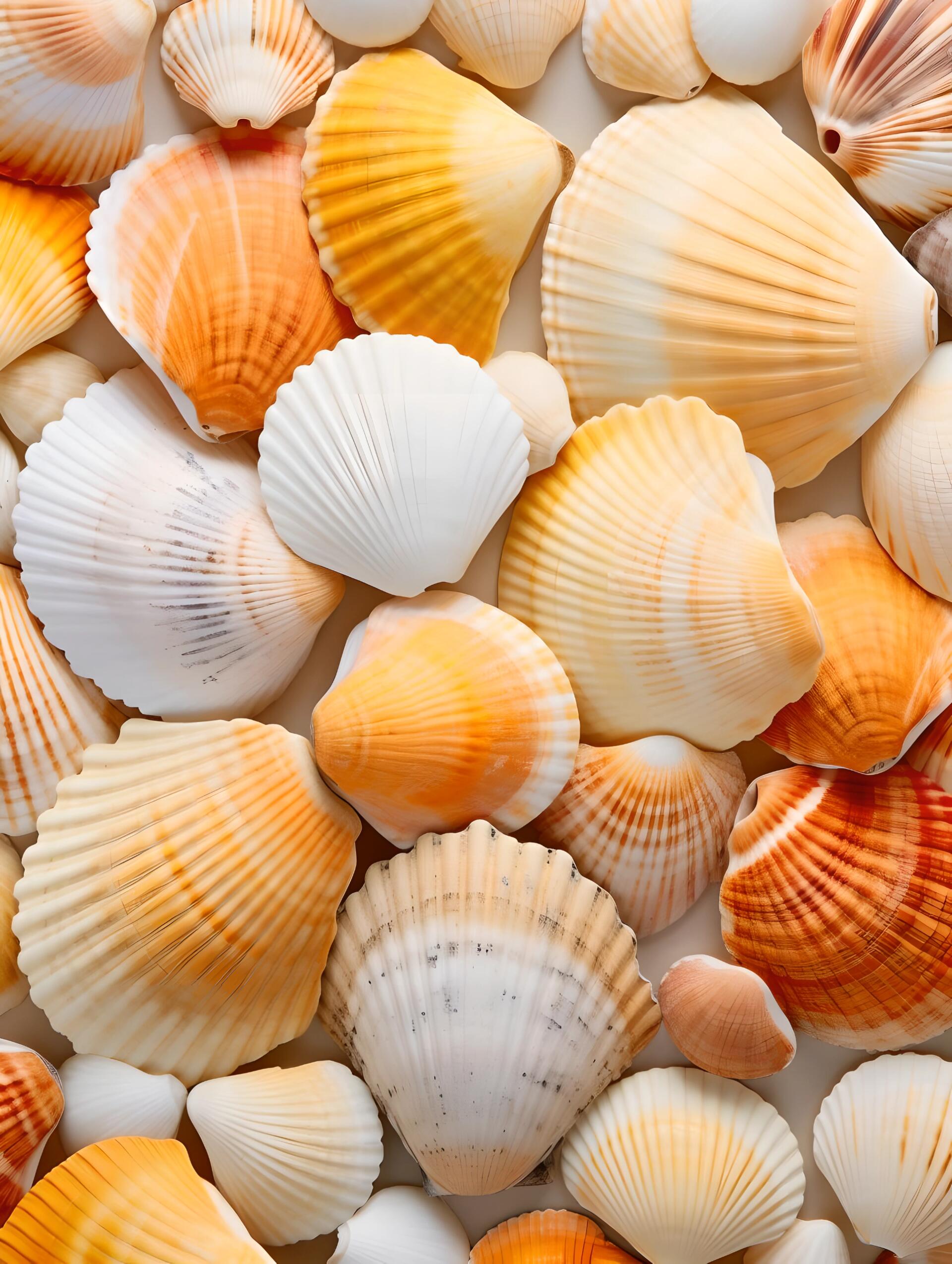 美术绘画素材|贝壳