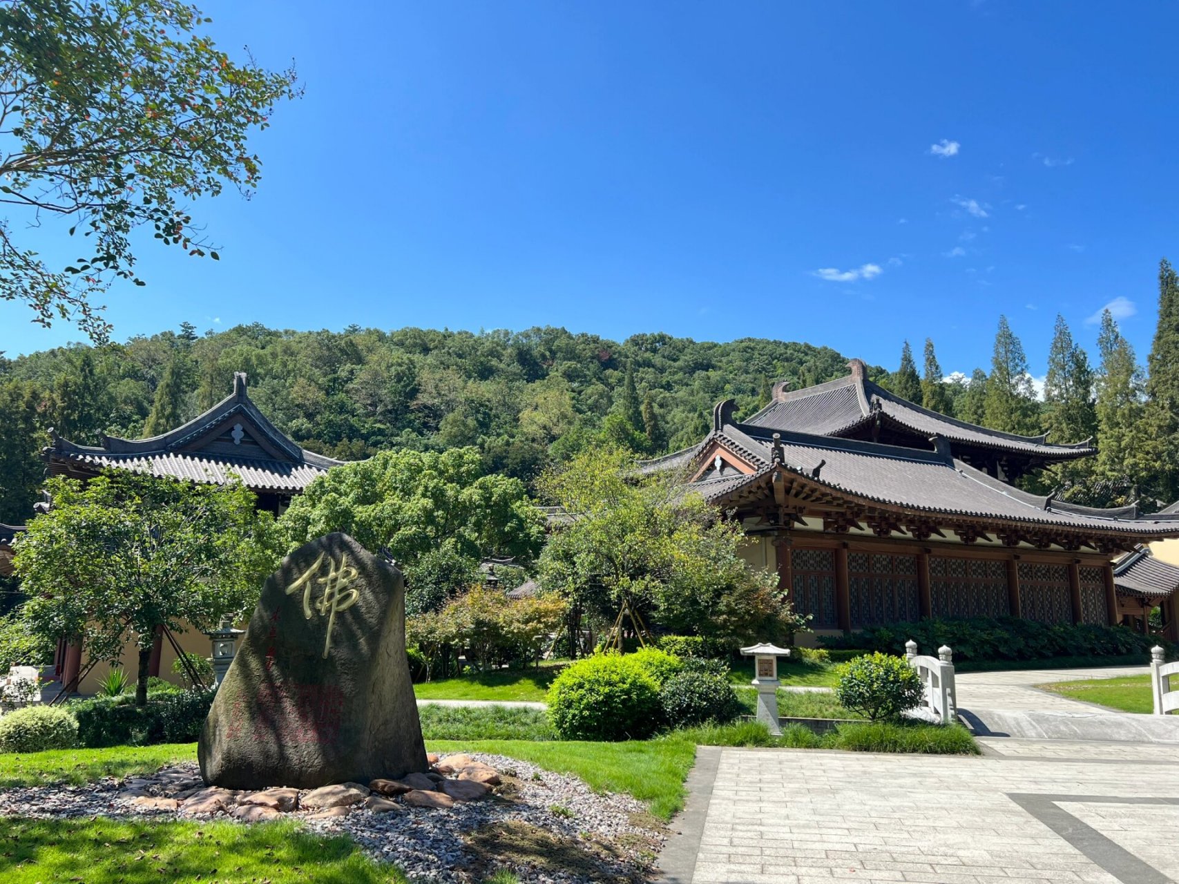温州护国寺 风景确实很不错,就是停车不好停,附近也有很有其他景点