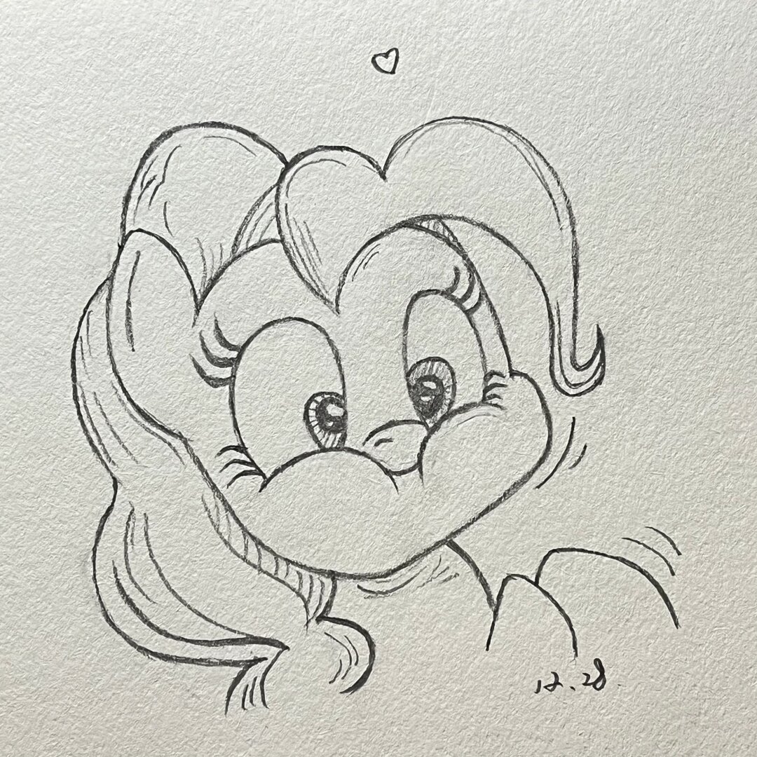 小马宝莉 好萌呀 简笔画含教程