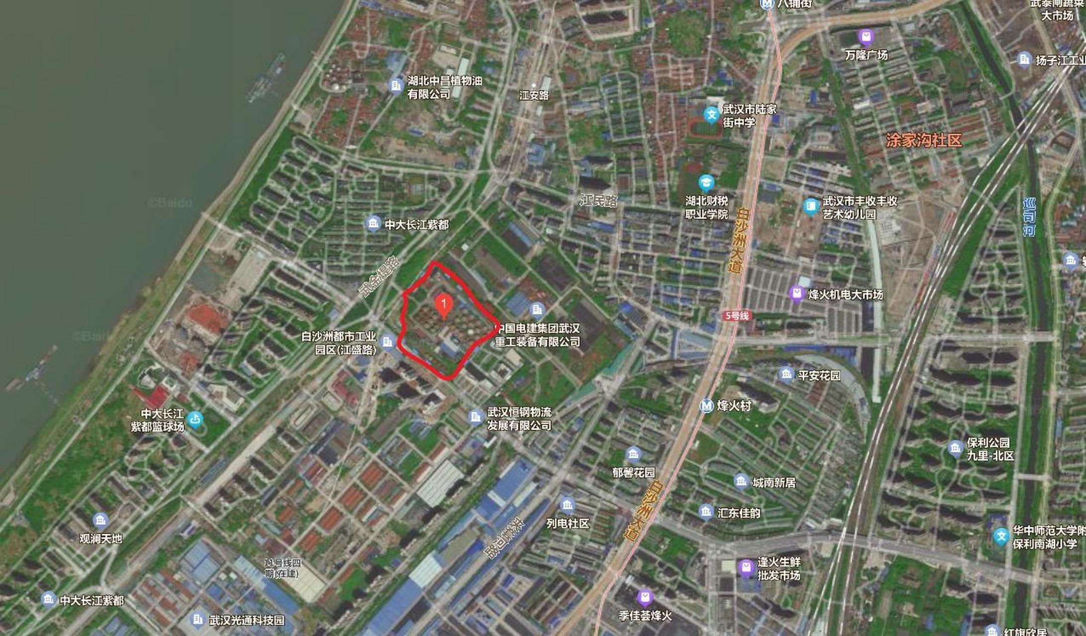 武汉长江沙鸥植物油有限公司位于湖北省武汉市武昌区白沙洲特1号,江盛