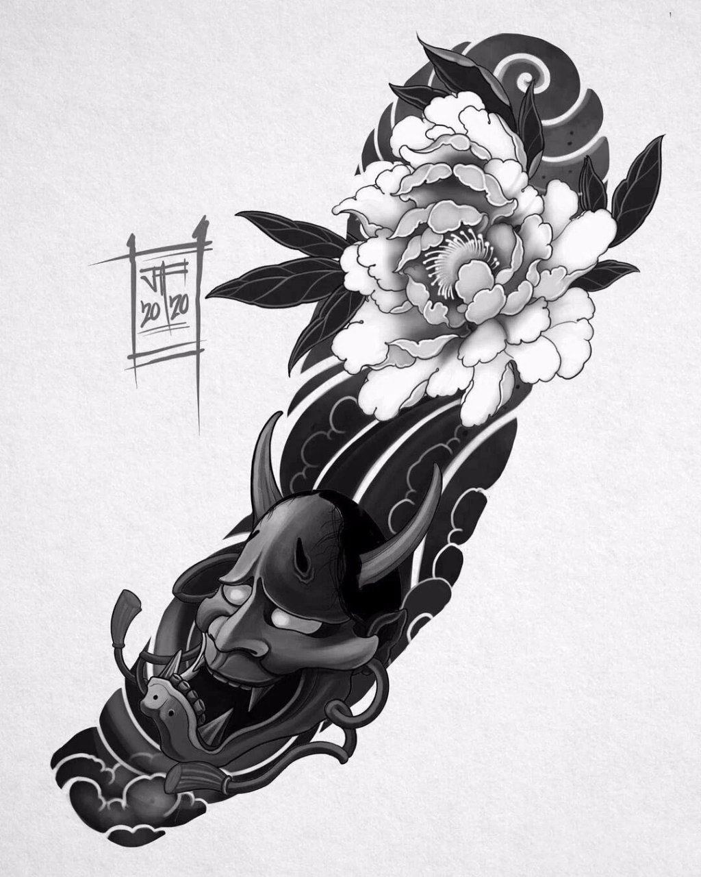 最新出炉花臂纹身手稿推荐 每天更新不一样的精品纹身手稿,有想看什么