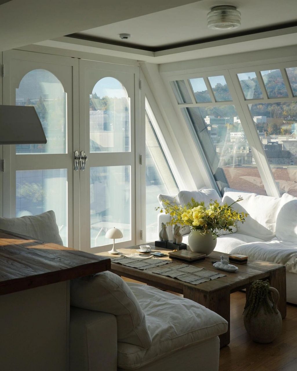 真的很想要一个这样的斜顶窗阁楼呀 看了博主feve_r的家不管是阁楼的