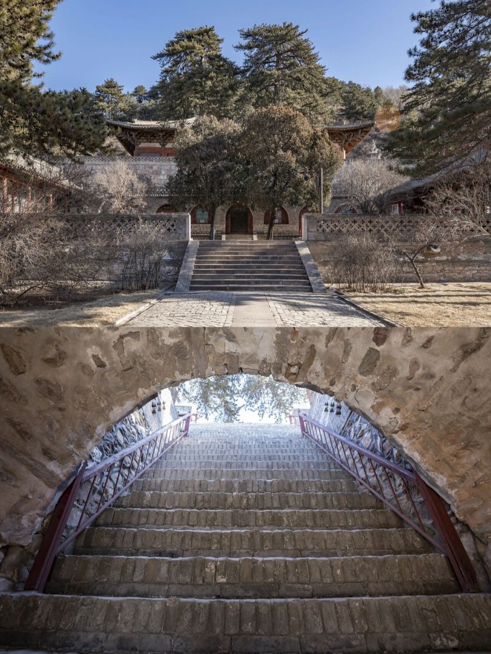现存最大唐代木构建筑 佛光寺,位于山西省忻州市五台县豆村镇佛光村