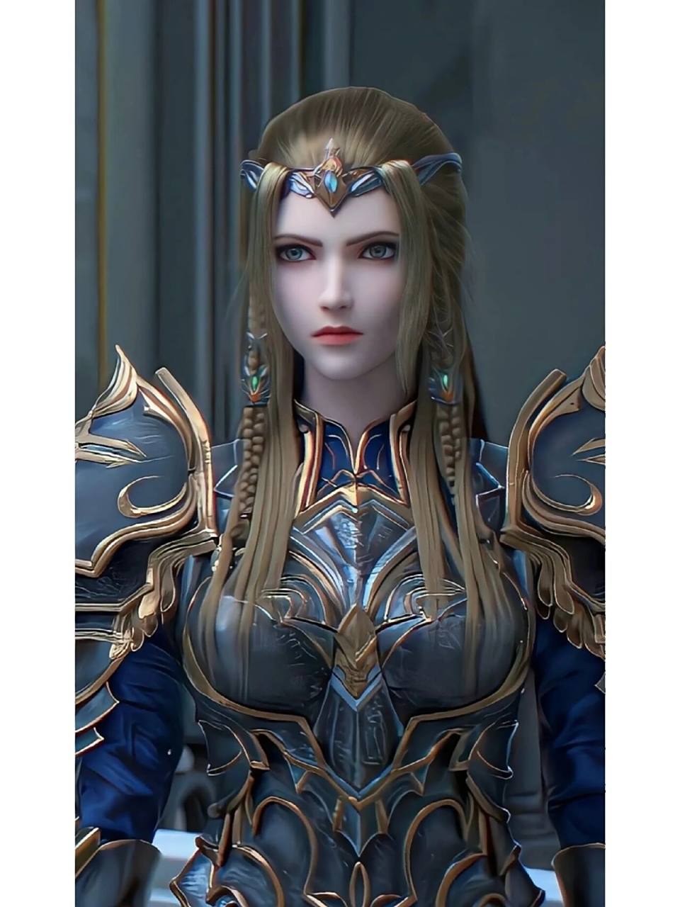 分享壁纸第166期 雄兵连.天使彦 金发天使828282