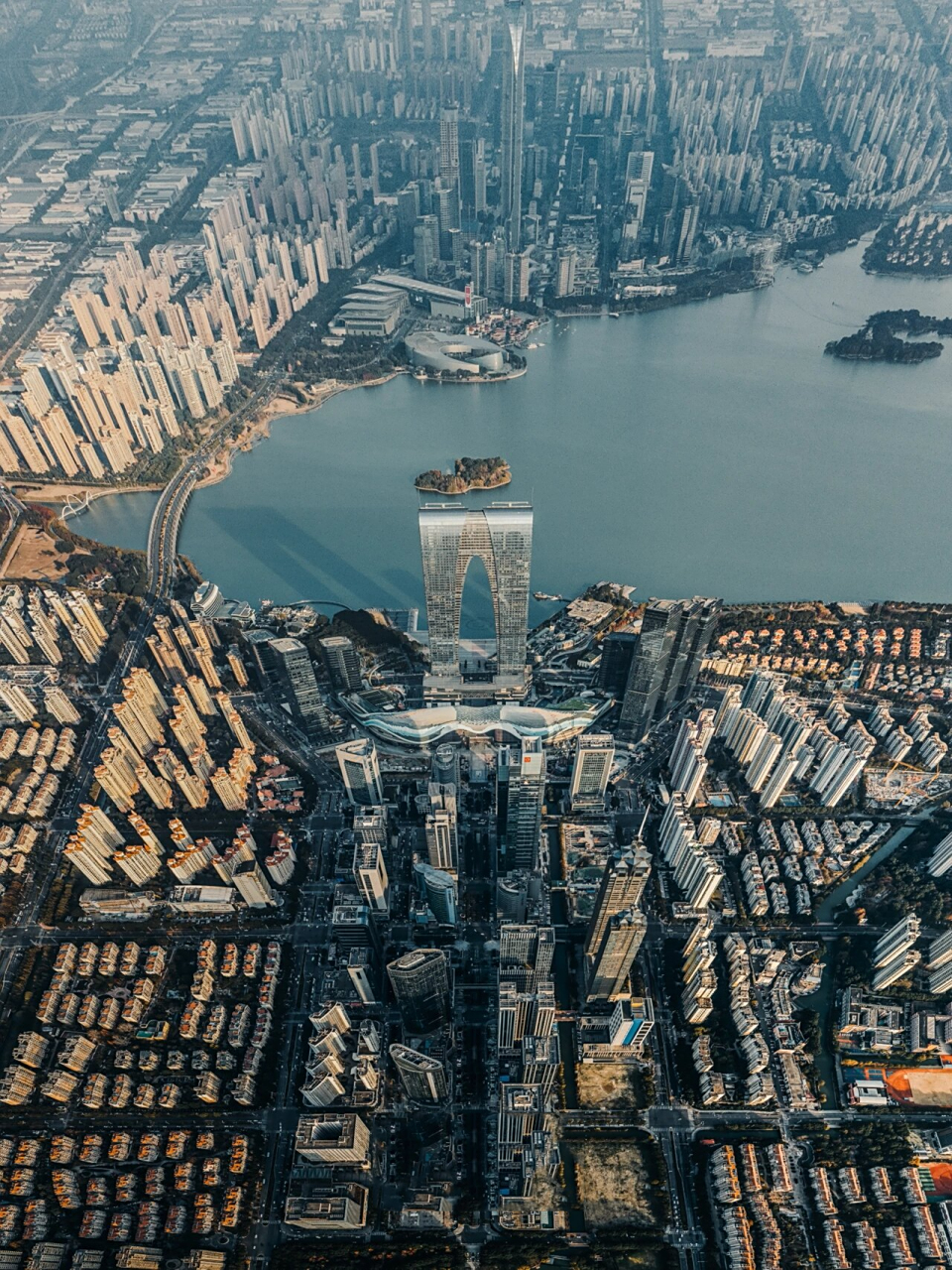 苏州| 姑苏城 1/2:富达大厦楼顶拍的时间切片 3/4:金鸡湖音乐喷泉边上