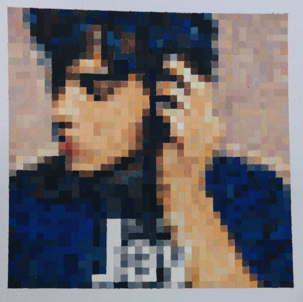 色彩构成作业 马赛克