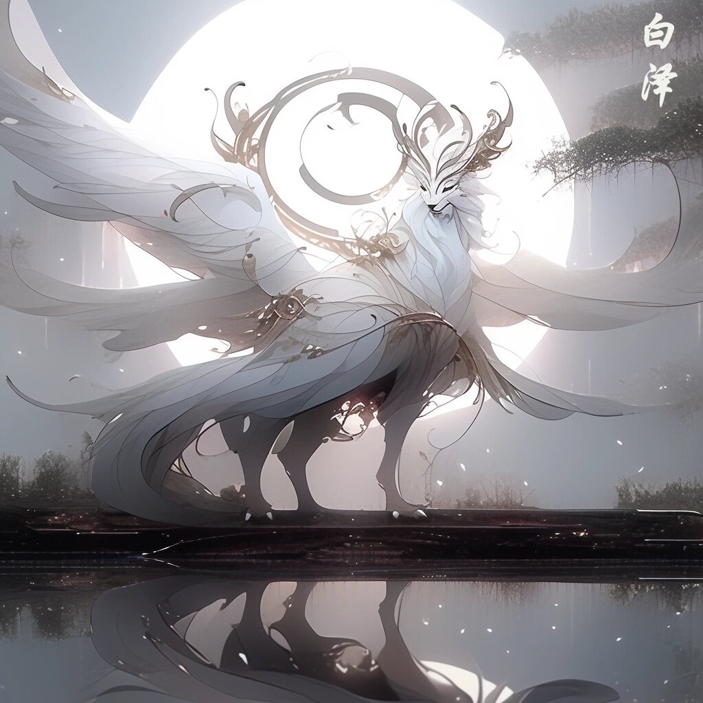 山海经异兽录—白泽