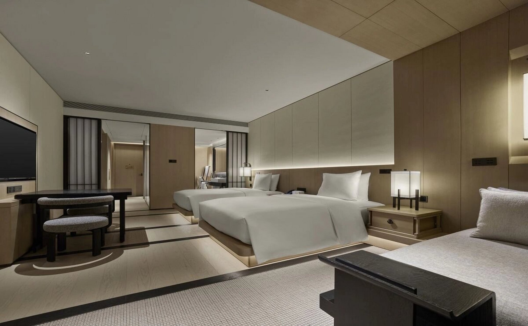 客房实拍99牛首山希尔顿酒店|禅修度假73 南京牛首山希尔顿酒店