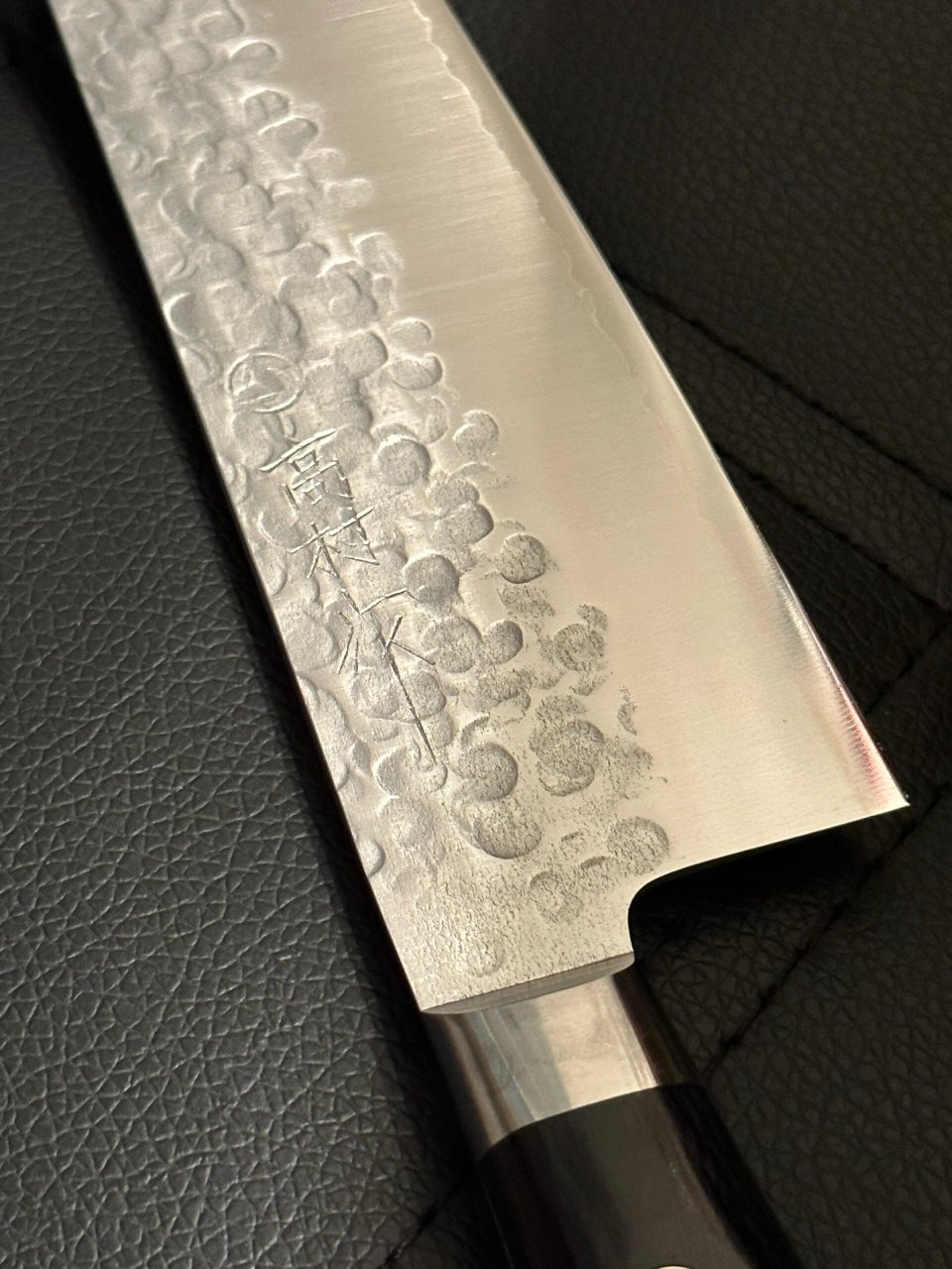 村作 vg10 170mm三德刀 【自用欣赏,不出】 	 西柄 手感细腻 vg10钢材