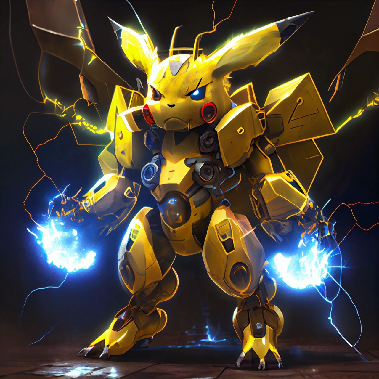 谁说皮卡丘只能是宠物?它还是最酷的机甲!